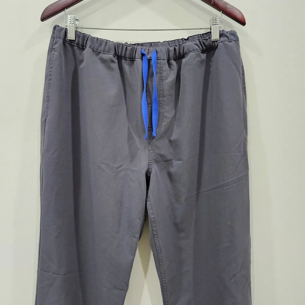 Figs Mens Pisco Basic Scrub Pant Technical Collection Large Blue Nurse Comfort